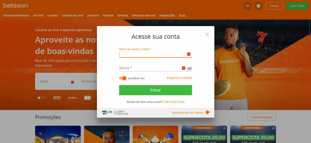 betsson br login
